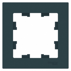 Рамка однопостовая ATLASDESIGN изумруд - ЭНЕРГОПРОФ -  Комплексный поставщик электроматериалов