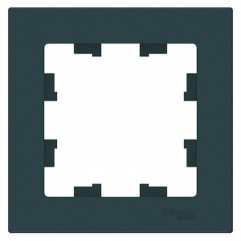 Рамка однопостовая ATLASDESIGN изумруд - ЭНЕРГОПРОФ -  Комплексный поставщик электроматериалов